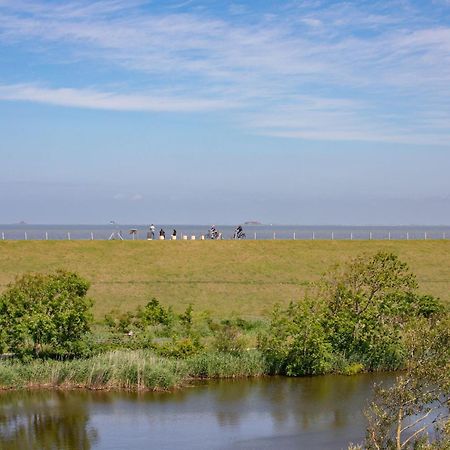 Apartment N14 Direkt Am Nordseedeich Mit Blick Auf Den See 北滩岛 外观 照片