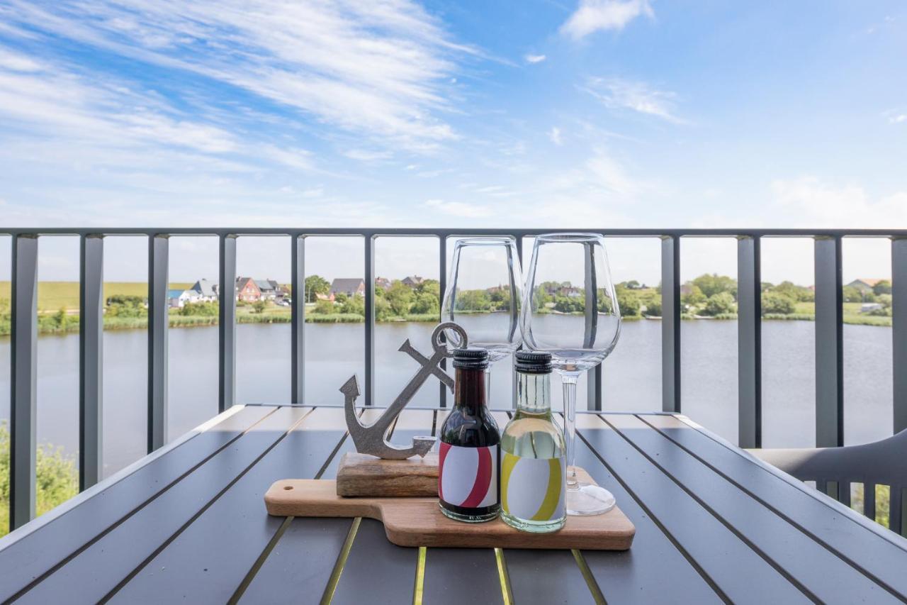 Apartment N14 Direkt Am Nordseedeich Mit Blick Auf Den See 北滩岛 外观 照片