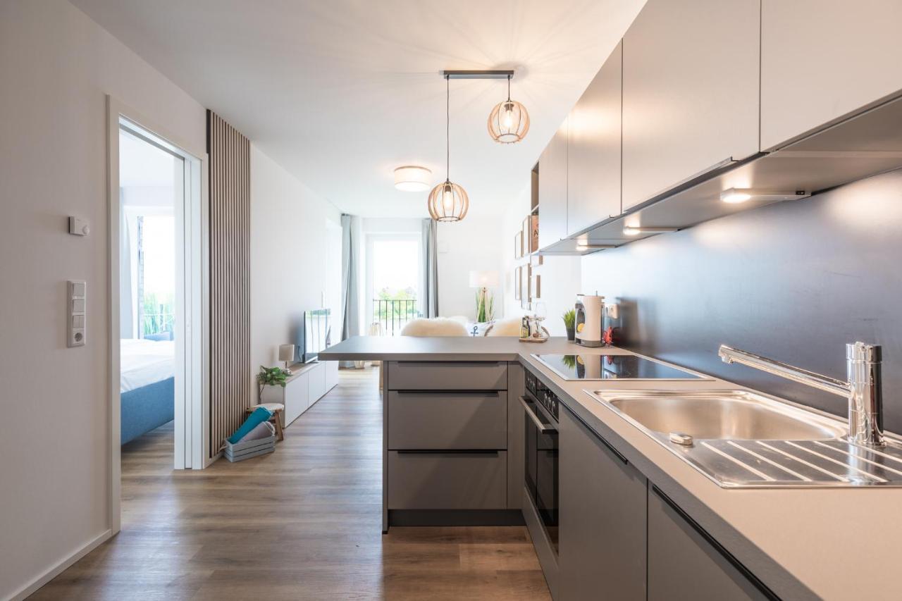 Apartment N14 Direkt Am Nordseedeich Mit Blick Auf Den See 北滩岛 外观 照片